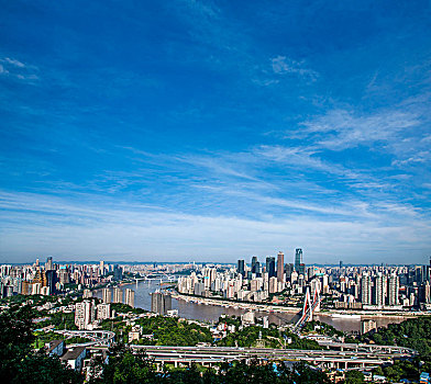 2033年重庆市城区风貌
