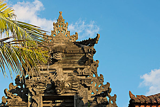 海神庙,巴厘岛,印度尼西亚,大幅,尺寸