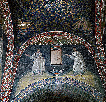 图案,圣彼得,陵墓,5世纪,艺术家,未知