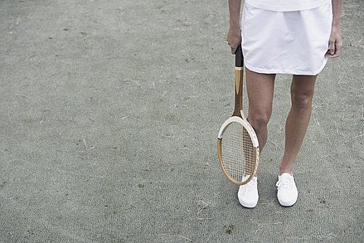 网球,腿,网球场