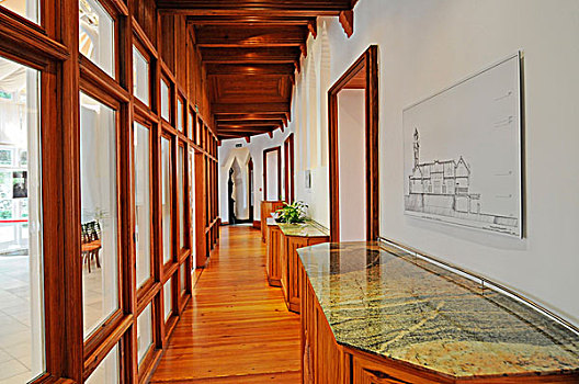 室内,家具,庄园,建筑师,克米亚斯,坎塔布里亚,西班牙,欧洲