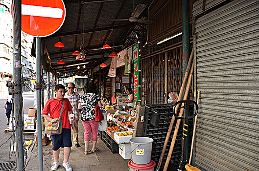 新鲜水果,批发,市场,九龙,香港