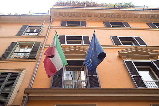 意大利,欧盟盟旗