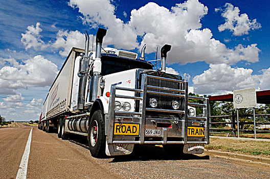巨大,卡车,伊夫腊库姆,昆士兰,偏僻地带,澳大利亚
