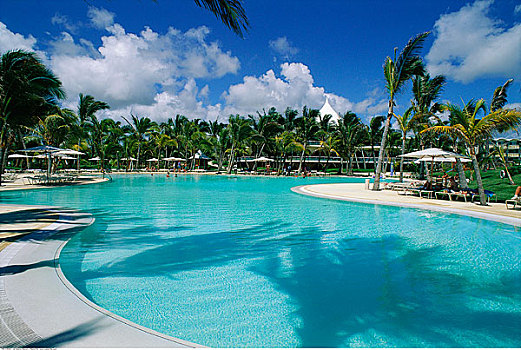 游泳池,毛里求斯,印度洋