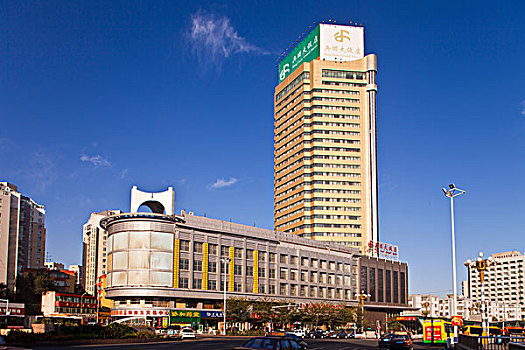 新疆乌鲁木齐城市建筑群