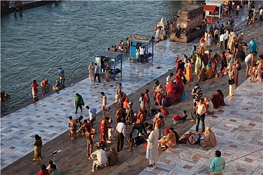 城市,恒河,印度