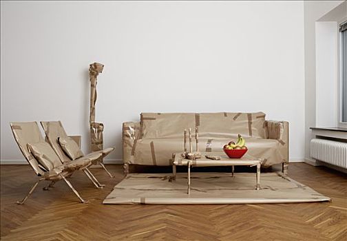 家具,包装,向上,客厅,瑞典