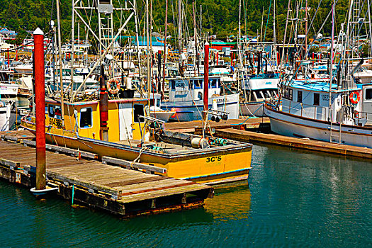 渔港,俄勒冈,美国