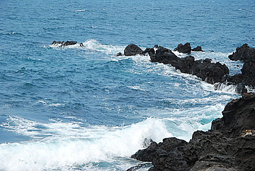 韩国济州海边风光