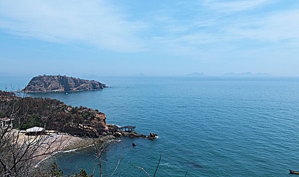 大连棒棰岛风景