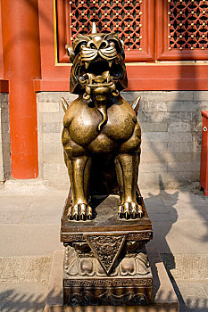 智化寺内铜兽