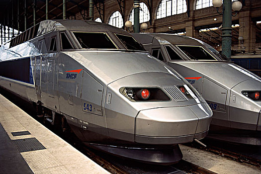 法国,巴黎,火车站,里昂,高速列车