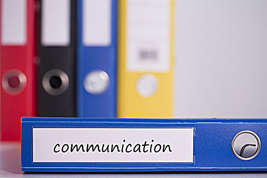 沟通,蓝色背景,商务,活页文件夹