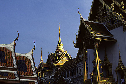 泰国,曼谷,大皇宫,局部,国王,住宅