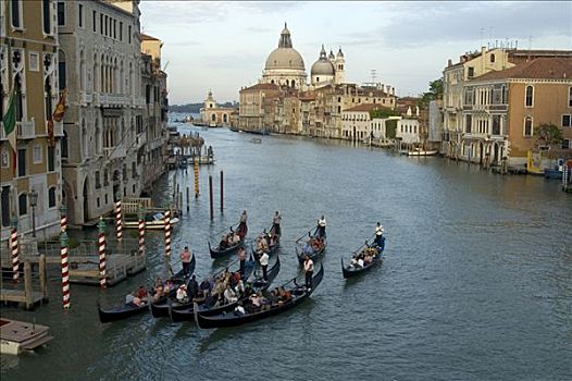 小船,大运河,威尼斯,意大利