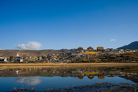 云南,迪庆,香格里拉,松赞林寺