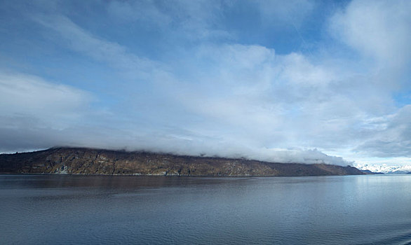 美国阿拉斯加州,冰川湾国家公园是世界自然遗产