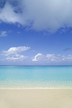 加勒比海,七英里海滩,大开曼岛,开曼群岛