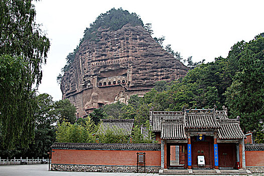 甘肅麥積山石窟