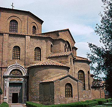 教堂,拉文纳,6世纪,艺术家,未知