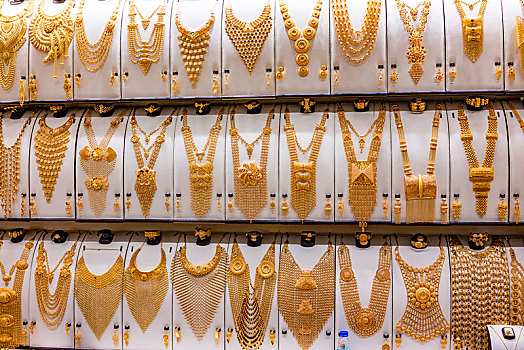阿联酋迪拜黄金市场