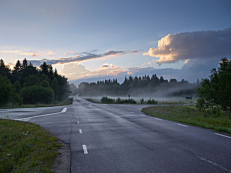 风景,乡间小路