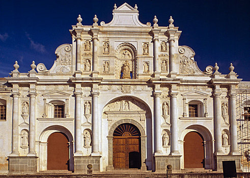 大教堂,安提瓜岛,危地马拉