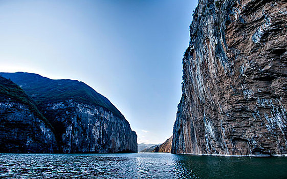 长江三峡瞿塘峡峡谷