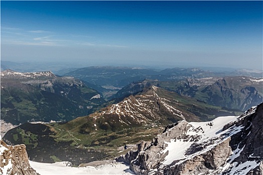 风景,少女峰,山,瑞士