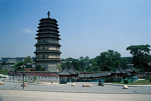 河北石家庄正定县天宁寺凌霄塔