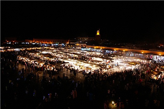 市场,马拉喀什,摩洛哥
