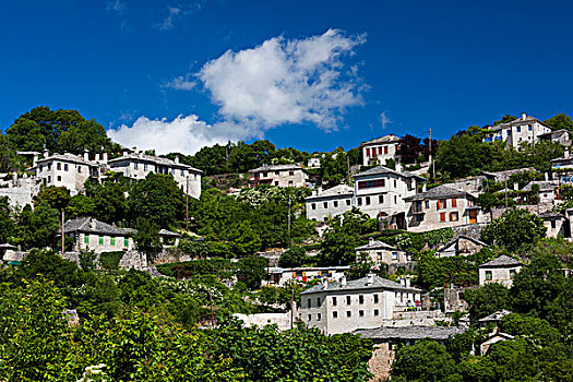 希腊,伊庇鲁斯,峡谷,乡村