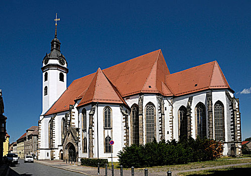 教堂,托尔高,萨克森,德国,欧洲