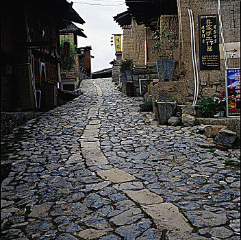 云南,香格里拉,虎跳峡,独克宗古城