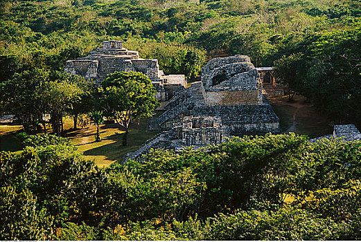 遗址,尤卡坦半岛,墨西哥