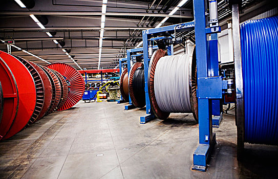 电缆,工厂,瑞典