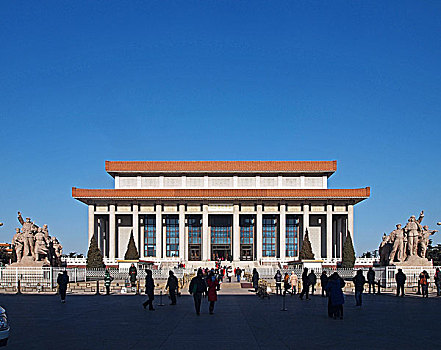 中国北京天安门广场毛主席纪念堂