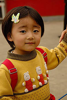 中国人,小女孩,昆明,云南,中国,十一月,2006年