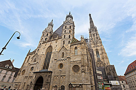 圣斯特凡大教堂在维也纳,奥地利