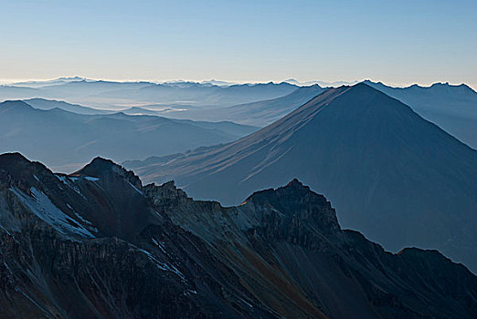 火山,风景,顶峰,阿雷基帕,秘鲁,南美