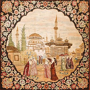 丝绸,地毯,安塔利亚,土耳其