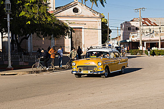 老爷车,圣克拉拉,省,古巴,中美洲