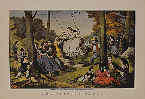 聚会,1858年,人,历史