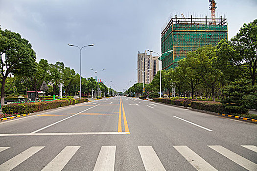 马路,公路,斑马线,汽车背景,人行道