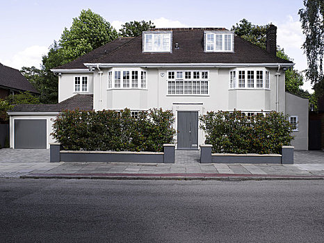 住宅,伦敦,2009年,全景,房子