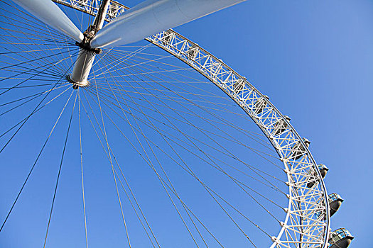 下面,千禧之轮,伦敦,英格兰