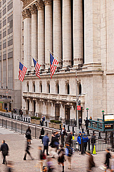 投资者,纽约股票交易所,下曼哈顿,纽约,美国