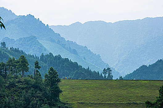 桂林山景秋色