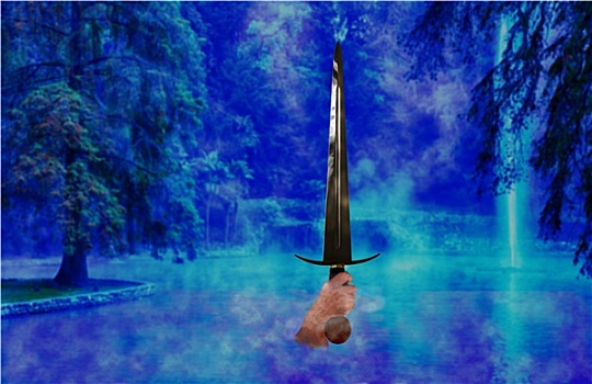 剑,湖